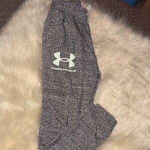 Under Armour Kids Heather Gray Joggers